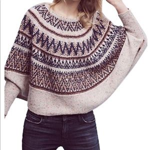 Poncho sweater